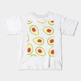 Avocados Pattern Kids T-Shirt